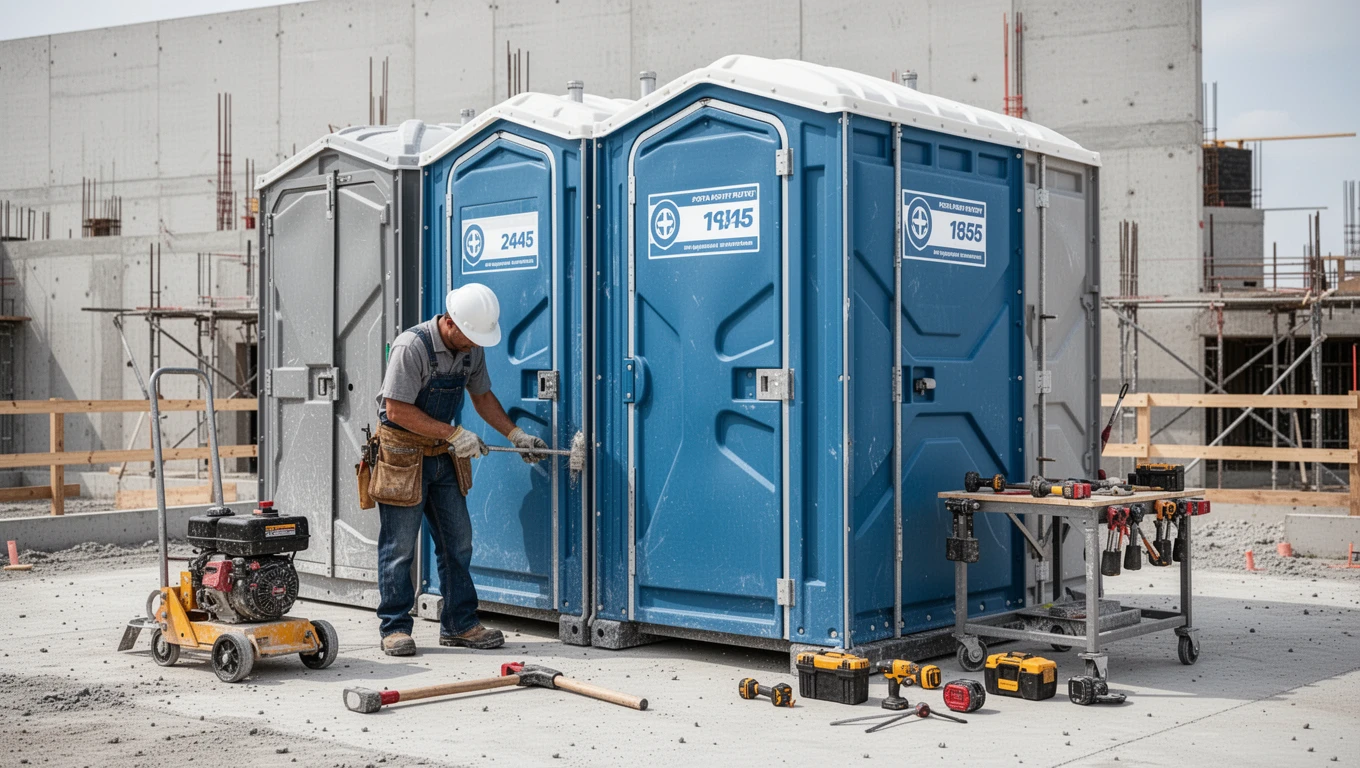 Construction Porta Potty Rental