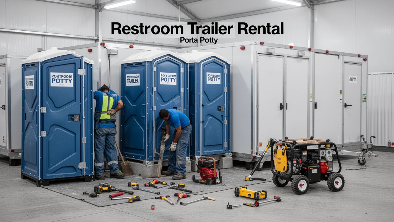 Restroom Trailer Rental